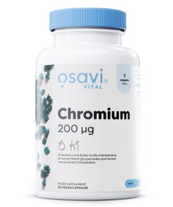 Osavi - Krom 200 µg + 90 veganska kapslar