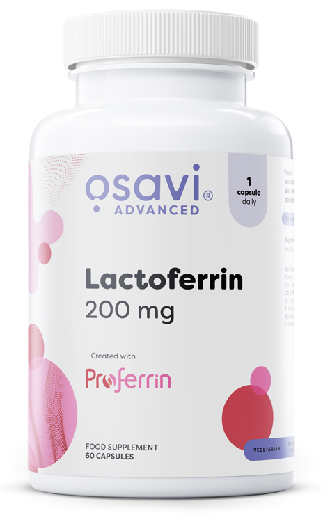 Osavi - Laktoferrin 200 mg + 60 kapslar