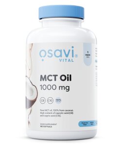 Osavi - MCT-olja 1000 mg + 180 mjuka gelkapslar