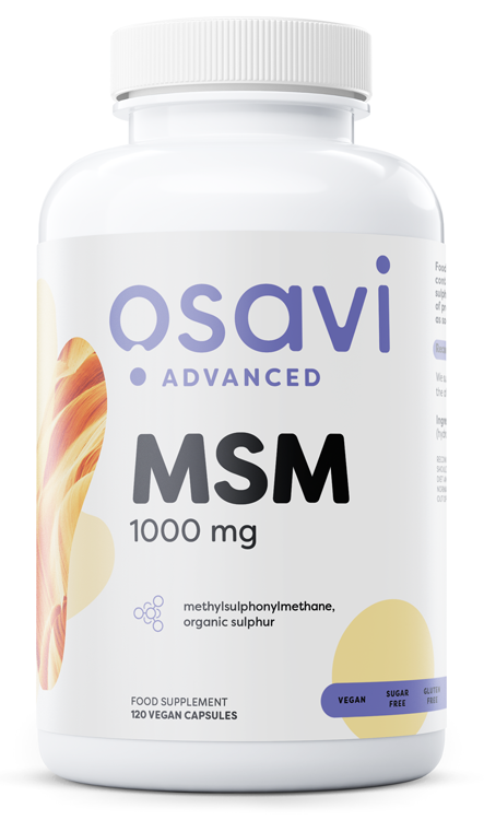 Osavi - MSM 1000 mg + 120 vegetariska kapslar