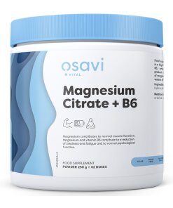 Osavi - Magnesiumcitrat med vitamin B6 pulver + 250 g