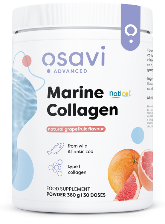 Osavi - Marint kollagen från vildfångad torsk med grapefruktsmak + 360 g