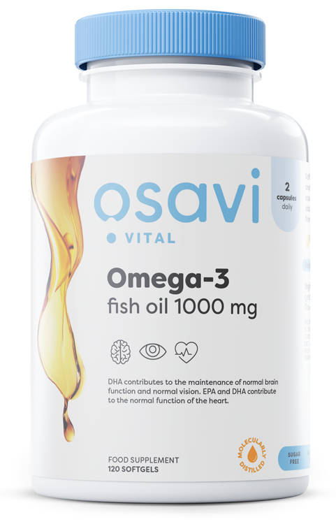 Osavi - Molekylärt destillerad omega-3-fiskolja