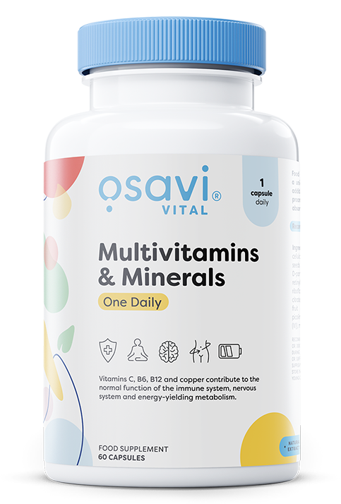Osavi - Multivitaminer och mineraler En daglig dos + 60 kapslar