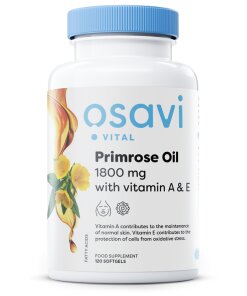 Osavi - Nattljusolja med Vitamin A och E + 120 mjukgelkapslar
