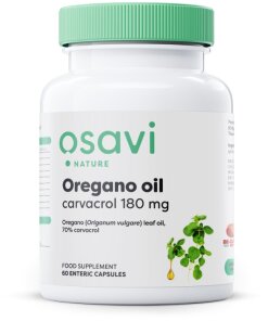 Osavi - Oreganoolja carvacrol 180 mg + 60 enterokapslar