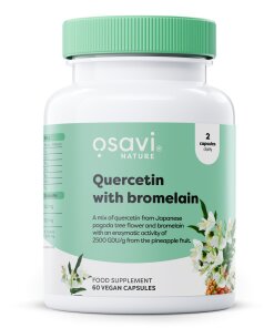 Osavi - Quercetin med Bromelain + 60 veganska kapslar