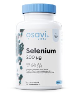 Osavi - Selen 200 µg + 120 veganska kapslar