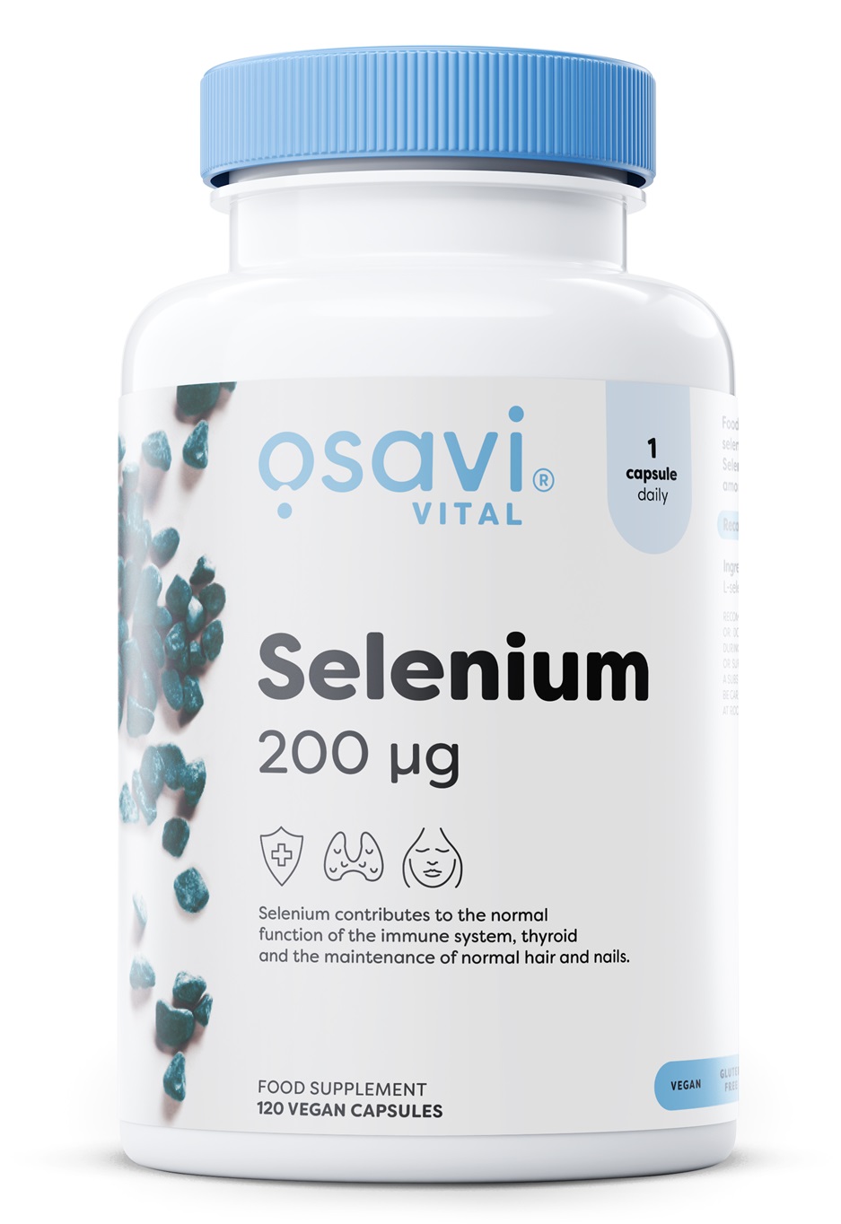 Osavi - Selen 200 µg + 120 veganska kapslar