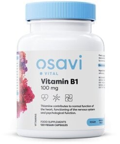Osavi - Vitamin B1 100 mg + 120 veganska kapslar