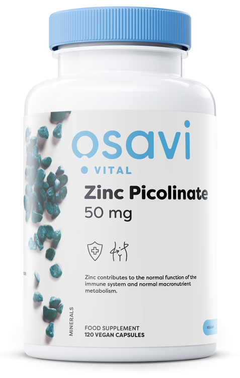 Osavi - Zinkpicolinat 50 mg + 120 veganska kapslar