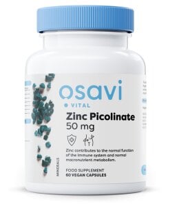 Osavi - Zinkpikolinat 50 mg + 60 veganska kapslar