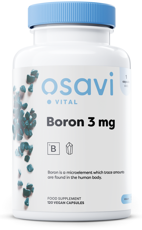 Osavi - bor 3 mg + 120 veganska kapslar