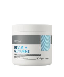 OstroVit - BCAA + Glutamin Apelsinsmak + 200 g