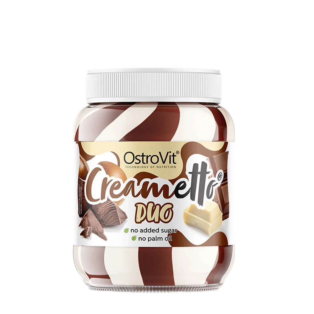 OstroVit - Creametto Duo Mjölk Hasselnöt + 350 g