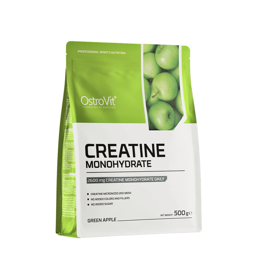 OstroVit - Kreatinmonohydrat Grönt äpple-smak + 500 g