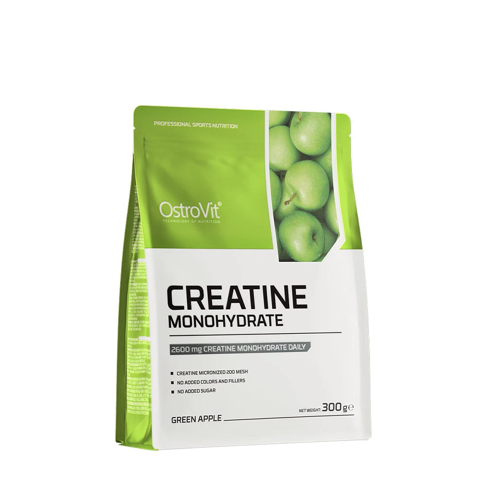 OstroVit - Kreatinmonohydrat smak av grönt äpple + 300 g