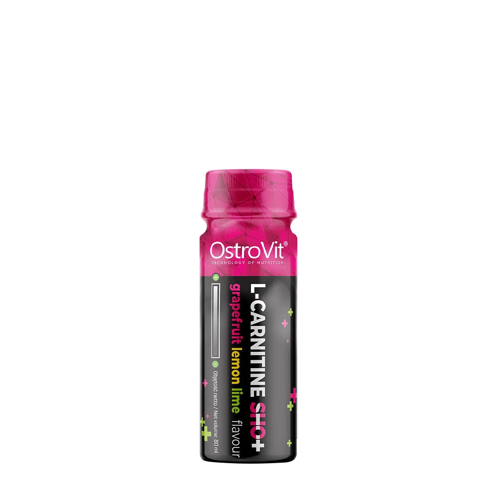 OstroVit - L-karnitin-shot grapefrukt citron-lime smak + 80 ml