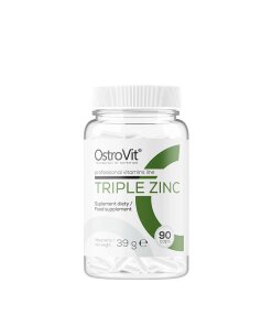 OstroVit - Trefaldigt zink + 90 kapslar