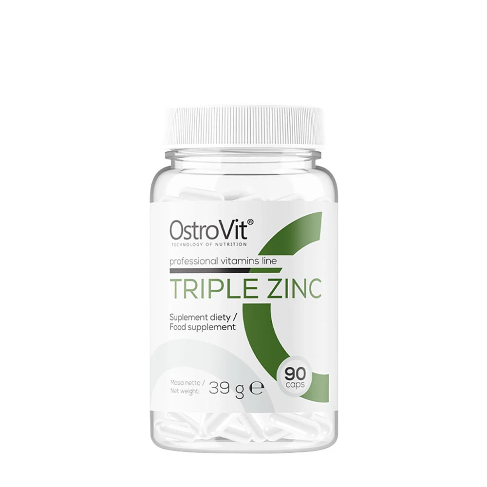 OstroVit - Trefaldigt zink + 90 kapslar