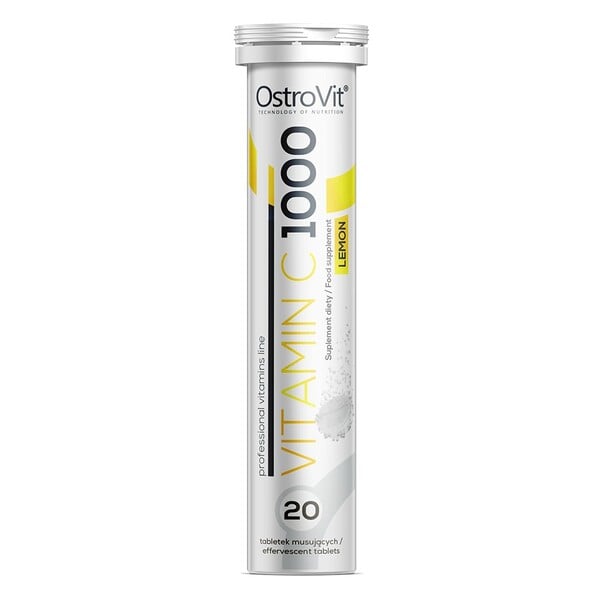 OstroVit Vitamin C 1000 – Brustabletter med Citronsmak