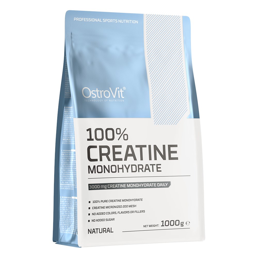 Ostrovit 100% Naturligt Kreatinmonohydrat – Rent & Oformuleradt