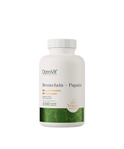 Ostrovit - Bromelain + Papain 100% vegetariska kapslar + 100 kapslar