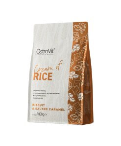 Ostrovit - Cream of Rice-biskvi och saltad karamell + 1000 g