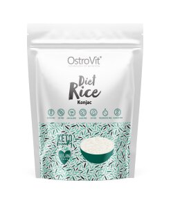 Ostrovit Diet Rice Konjac 400g – Lågkalori Konjakris