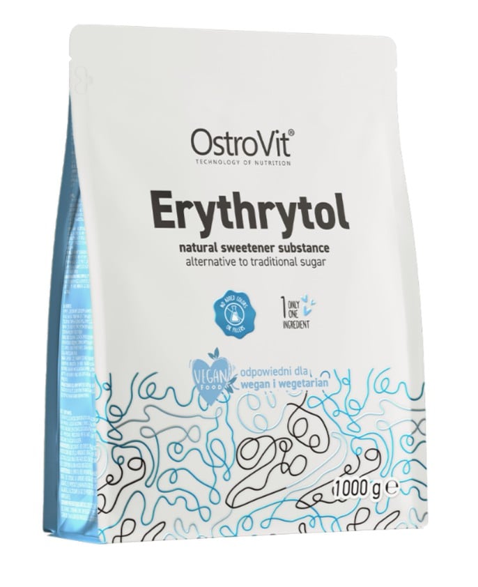 Ostrovit Erythritol – Naturlig Sötningsmedel 1000g