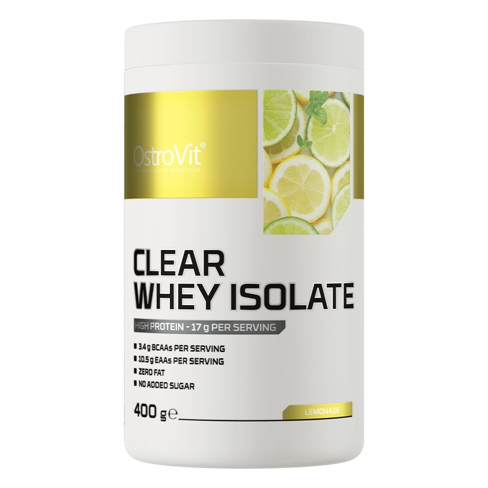 Ostrovit - Klar vassleproteinisolat Lemonadesmak + 400 g