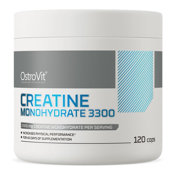 Ostrovit Kreatinmonohydrat 3300 mg – 120 Kapslar