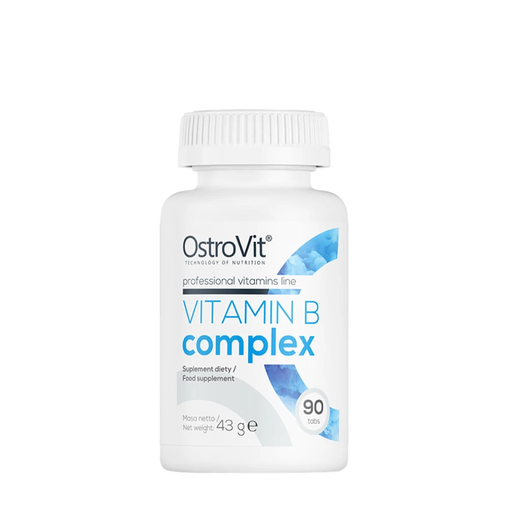 Ostrovit - Vitamin B-komplex + 90 tabletter
