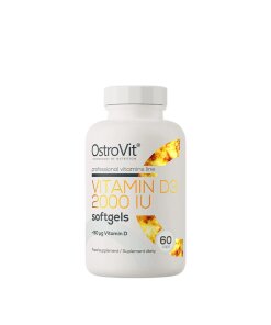 Ostrovit - Vitamin D3 2000 IE + 60 mjuka gelkapslar