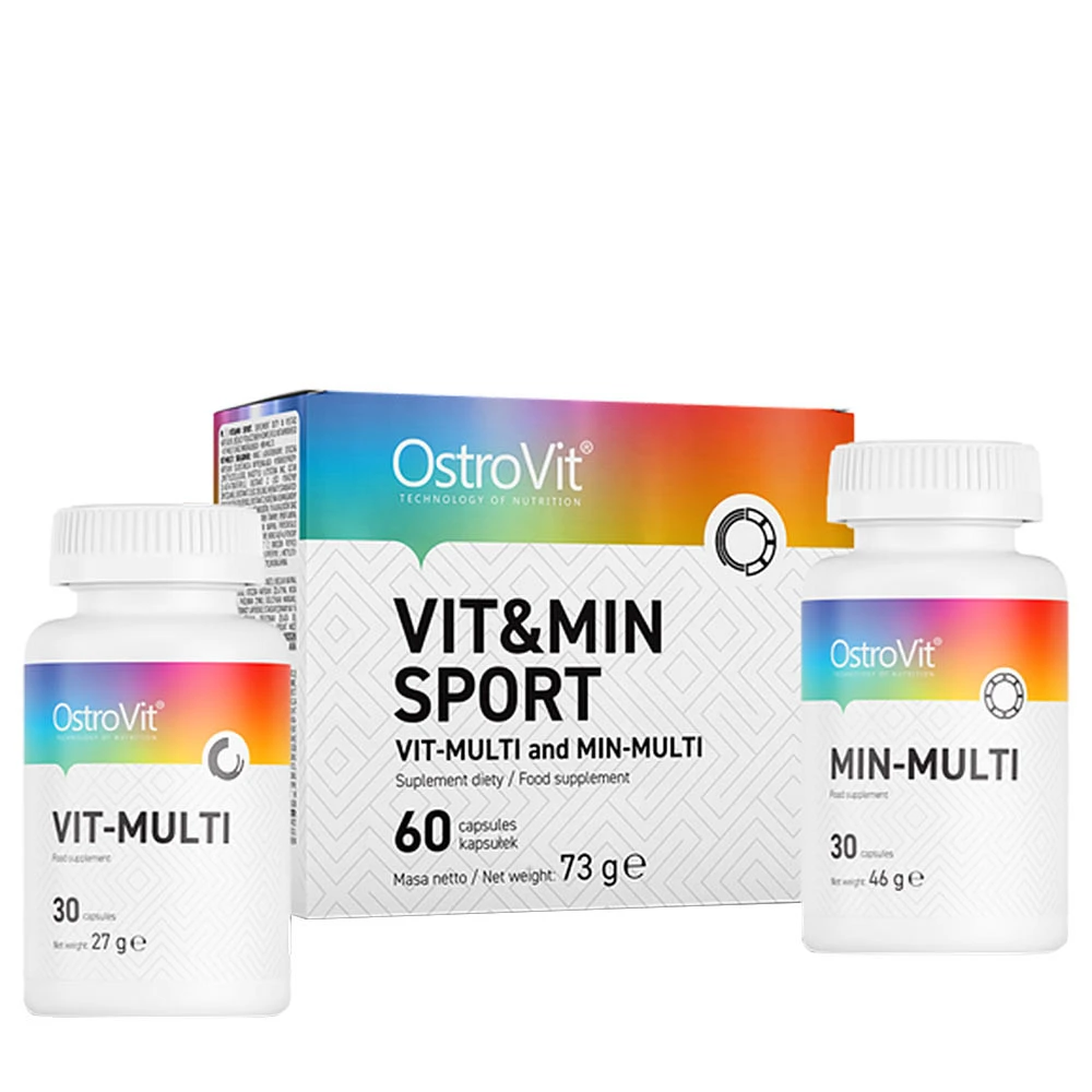Ostrovit - Vitaminer och mineraler sport + 60 kapslar