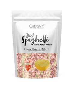 Ostrovit - lågkalori spaghetti morotsmak konjaknudlar + 400 g