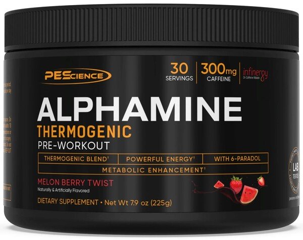PEScience - Alphamine Melon- och bär Twist + 225 g