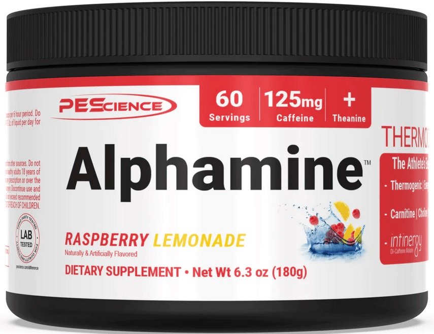 PEScience - Alphamine hallonlimonad + 180 g