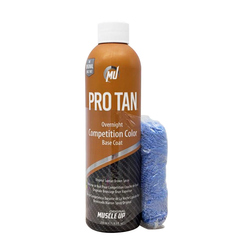 Pro-Tan - Nattbasfärgsspray för tävling med applikator + 250 ml