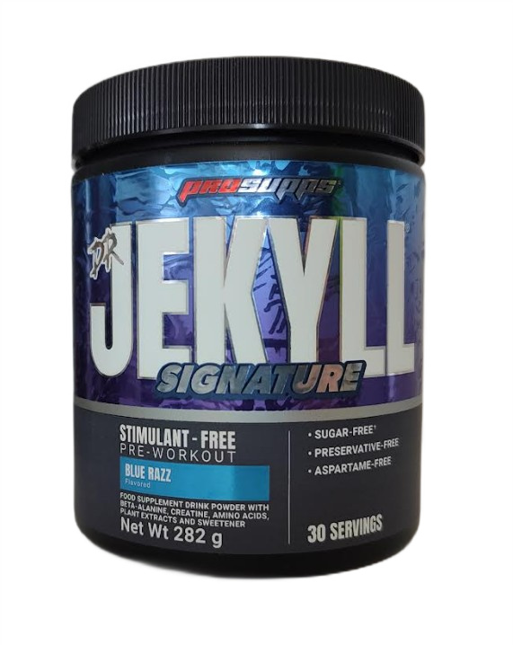 ProSupps - Dr. Jekyll Signature Pre-Workout Blå Razz + 282 g