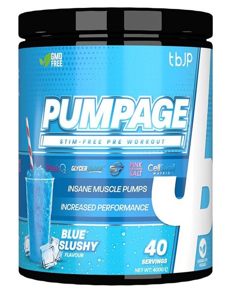 Pumpage - Blå Slush + 400 g