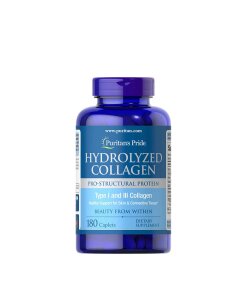 Puritan's Pride - Hydrolyserat kollagen 1000 mg + 180 kapslar