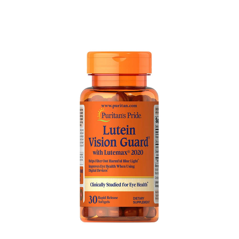 Puritan's Pride - Lutein Synskydd + 30 mjuka kapslar