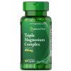 Puritan's Pride - Trippel magnesiumkomplex 400 mg + 60 kapslar
