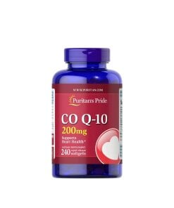 Puritan's Pride – Co Q-10 200 mg – 240 Softgels