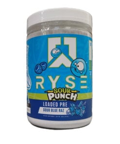 RYSE - Loaded Före träning Sour Punch Blue Raz + 453 g
