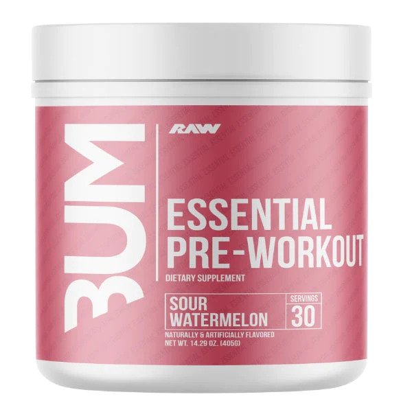 Raw Nutrition - CBUM Essential Före-Träningspulver Sur Vattenmelon + 405 g