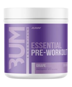 Raw Nutrition CBUM Essential Pre-Workout – Druvsmak – 423g