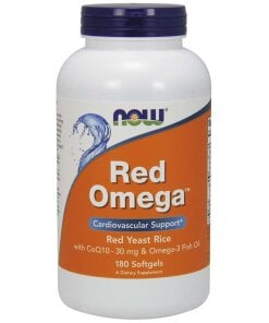 Red Omega (Red Yeast Rice) – 180 Softgels