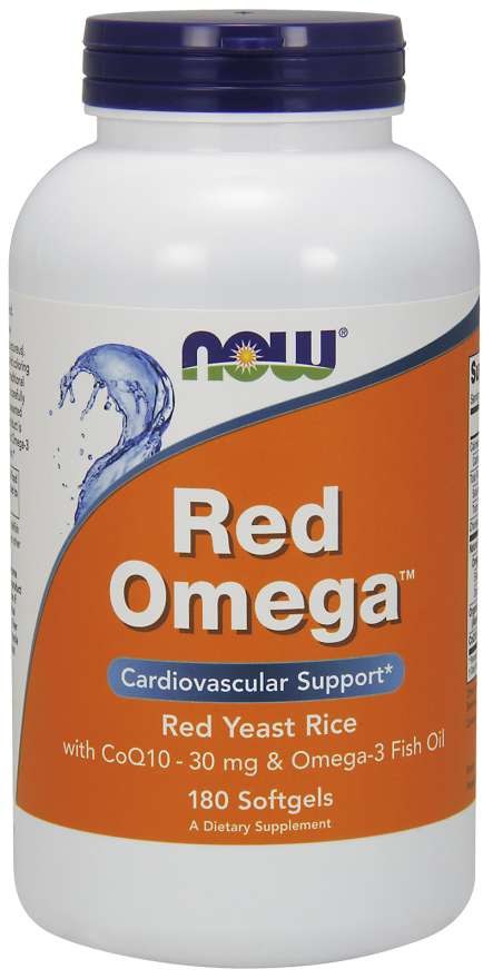 Red Omega (Red Yeast Rice) – 180 Softgels
